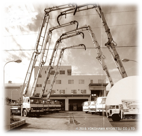 ポンプ車集合写真(昭和６２年頃)